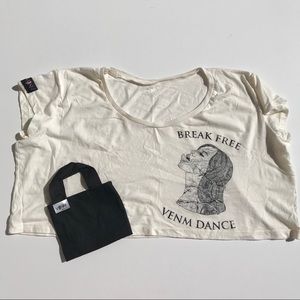 Venm Dancewear Cropped T-Shirt